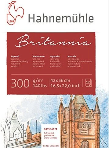 Hahnemühle Britannia Aquarell Zeichenpapier