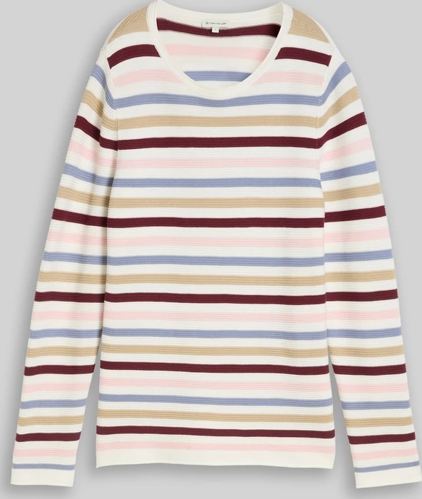 Tom Tailor Rundhalsausschnitt Strickpullover (Damen)