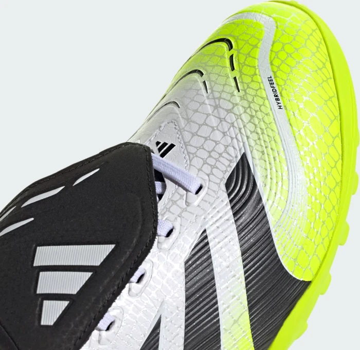 adidas Predator League Fold-Over Tongue TF cloud white/core black/lucid lemon