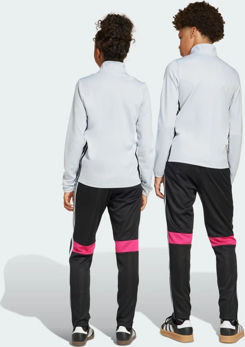 adidas Tiro 25 Essentials Trainingshose lang black/clear grey/real magenta (Junior)