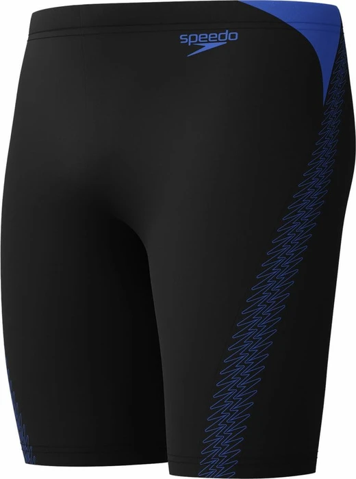 Speedo HyperBoom Splice Mid Badehose schwarz/blau (Herren)