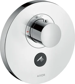 Hansgrohe Axor ShowerSelect rund Thermostat HighFlow mit 2 Ventilen chrom