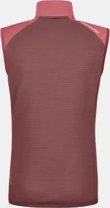 Ortovox Fleece Grid Funktionsweste mountain rose (Damen)