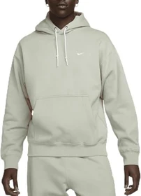 Nike Solo Swoosh Fleece Hoodie jade horizon/white (Herren)