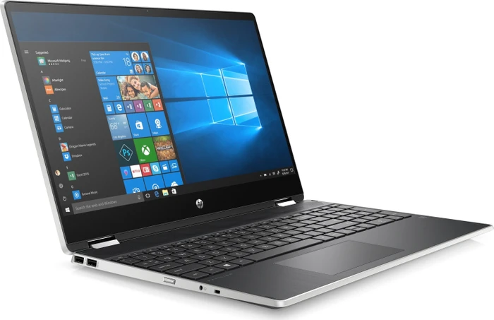 HP Pavilion x360 15-dq1450ng, Natural Silver/Ash Silver, Core i5-10210U, 16GB RAM, 256GB SSD, DE