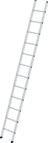 Günzburger Steigtechnik Alu Anlegeleiter ohne Traverse, 12 Stufen