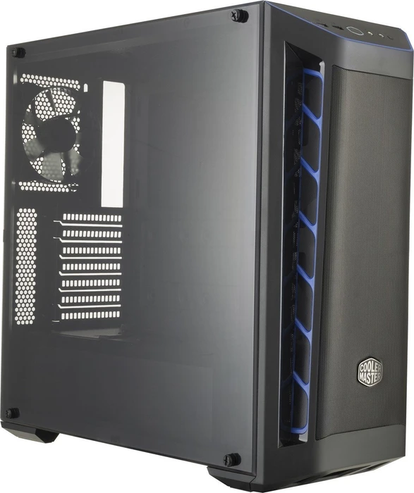 Cooler Master MasterBox MB511 blau, Acrylfenster