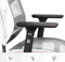 Diablo Chairs V-Basic Ergonomischer Bürostuhl, weiß/grau Vorschaubild