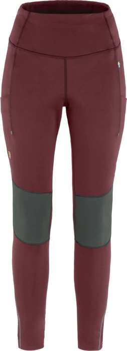 Fjällräven Abisko Värm Trekking Tights Hose lang port/iron grey (Damen)