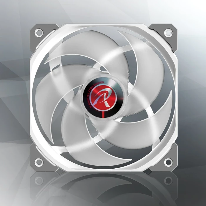 Raijintek Ageras 12 White ARGB, LED-Steuerung, 120mm, 2er-Pack