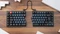 Keychron Q11, 75% Split Design, schwarz/blau, LEDs RGB, hot-swap, Keychron K Pro BROWN, USB, DE Vorschaubild