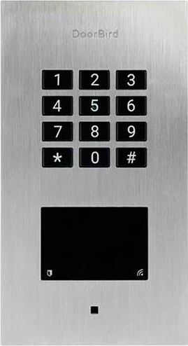 DoorBird A1121 IP Zugangskontrollsystem, 500 Mitarbeiter, Edelstahl V2A gebürstet, Unterputz