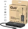Club 3D 9-in-1 Hub, USB-C 3.0 [Stecker] Vorschaubild