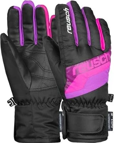 Reusch Dario R-Tex XT Skihandschuhe black/pink glo (Junior)