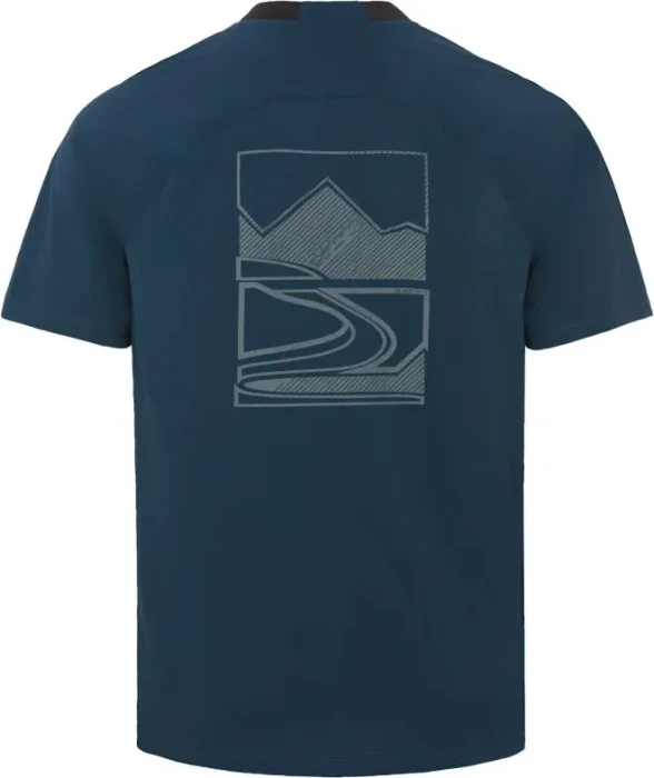 Vaude Loamer Mountainbike Funktionsshirt kurzarm dark sea (Herren)