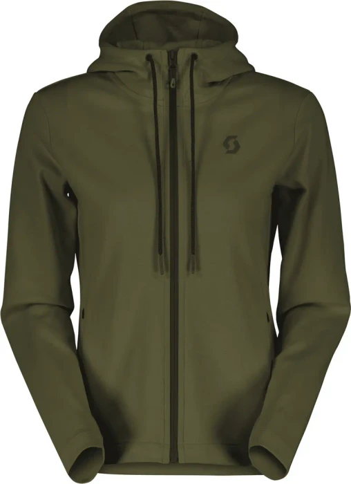 Scott Tech Zip Hoodie fir green (Damen)
