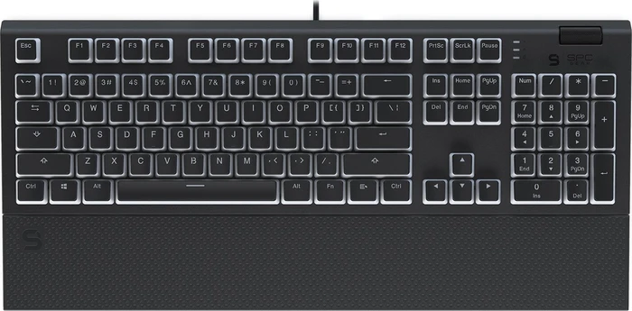 Endorfy SilentiumPC SPC Gear GK650K Omnis Pudding Edition, LEDs RGB, Kailh BLUE, USB, DE