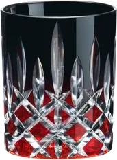 Riedel Laudon Tumbler Trinkglas schwarz/rot