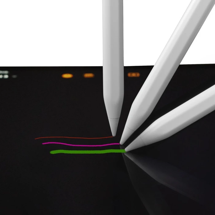 Hama Aktiver Eingabestift "Scribble" für Apple iPads, weiß