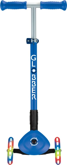Globber Primo Foldable Lights Kickboard navy blue