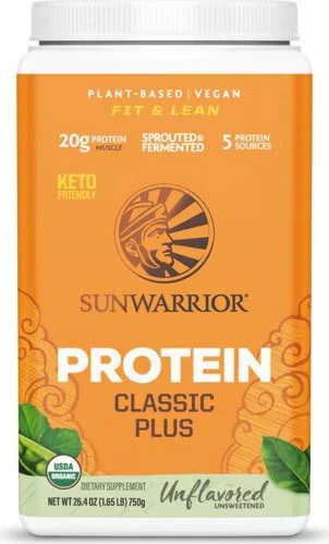 SunWarrior Classic Plus bio Natural veganes Protein 750g