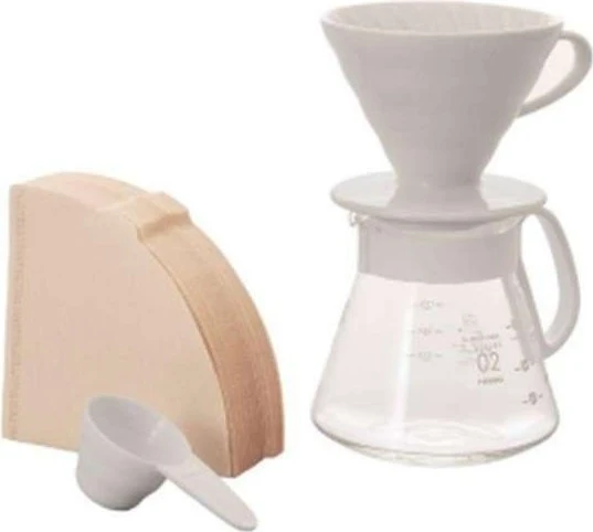 Hario Pour over Kit Keramik V60 02 Kaffeebereiter