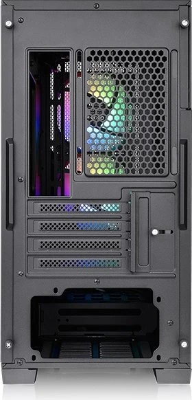 Thermaltake Divider 170 TG ARGB, schwarz, Glasfenster