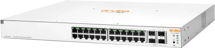 HPE Aruba Instant On 1930 Rackmount Gigabit Smart Switch, 24x RJ-45, 4x SFP+, 195W PoE+