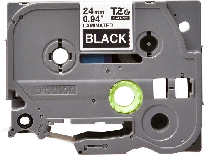 Brother TZe-355 Beschriftungsband, 24mm, weiß/schwarz
