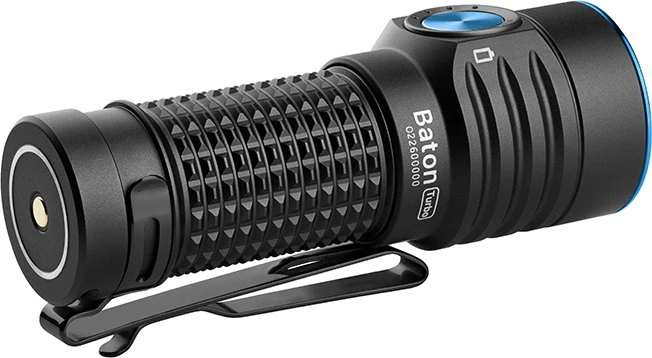 OLight Baton Turbo Taschenlampe schwarz