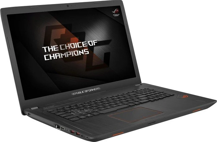 ASUS ROG Strix GL753VD-GC061T, schwarz, Core i7-7700HQ, 8GB RAM, 128GB SSD, 1TB HDD, GeForce GTX 1050, DE