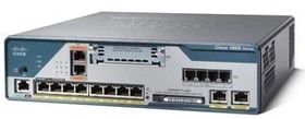 Cisco ISR 1861 Gigabit Router, 10x RJ-45, 1x Erweiterungsslot