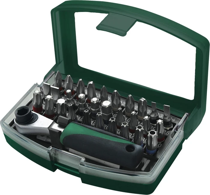 Mannesmann M29705 Bitset inkl. Werkzeugbox, 32-tlg.