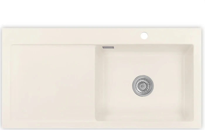 systemceram Mera 100 SL Einbau Becken rechts jasmin