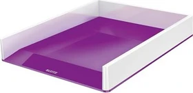 Leitz WOW Briefablage, A4, violett/weiß
