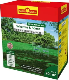 Wolf-Garten LP-200 Saatgut Premium-Rasen, 4kg