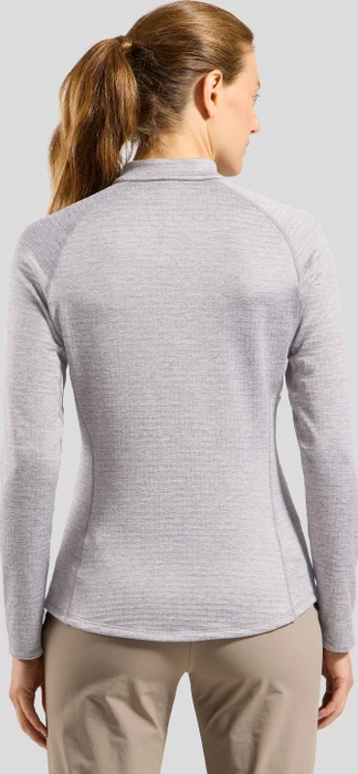 Odlo Tencia Mid Layer Half-Zip Funktionsshirt langarm misty lilac melange (Damen)