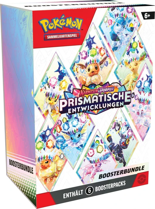 Pokémon - Karmesin & Purpur Prismatische Entwicklungen Boosterbundle