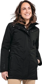 Schöffel Barth 3in1 Funktionsmantel schwarz (Damen)