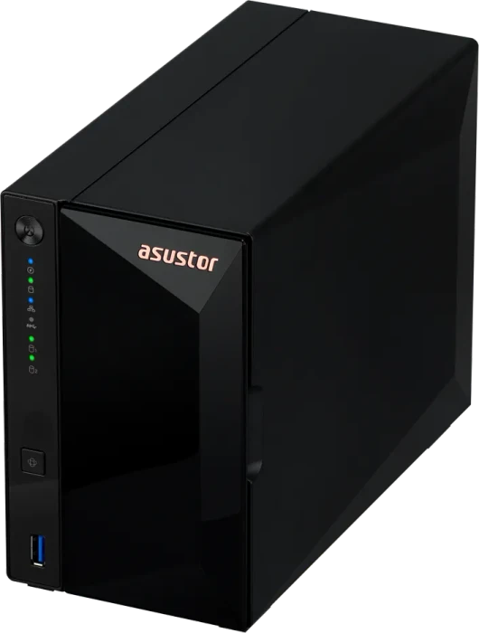 Asustor Drivestor 2 Pro Gen2 AS3302T 8TB, 2GB RAM, 1x RJ-45 2.5GBase-T, 3x USB-A 3.0
