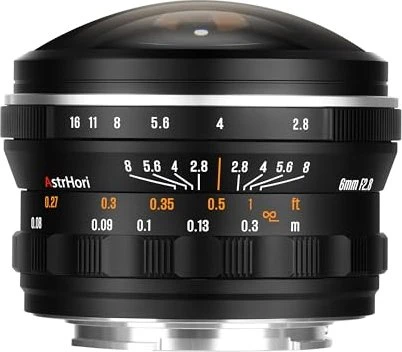 AstrHori 6mm 2.8 Full Frame Circular Fisheye für Sony E