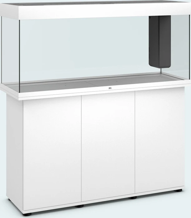 Juwel Rio 240 LED Aquarium-Set mit Unterschrank, weiß/weiß, 240l