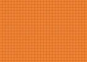Brunnen Karteikarten, A6, kariert, orange, 100 Blatt