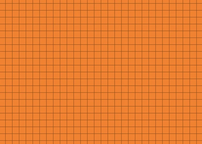 Brunnen Karteikarten, A6, kariert, orange, 100 Blatt