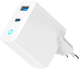 Gembird 2-Port GaN USB-Schnellladegerät 65W weiß