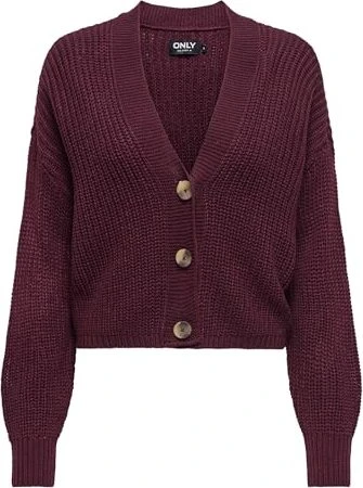 ONLY Carol Strickjacke port royale (Damen)