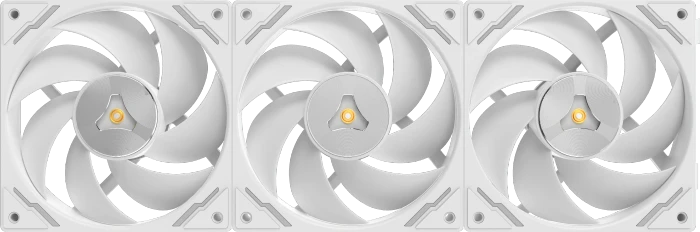 Tcomas FC700 PRO White, weiß, 120mm, 3er-Pack