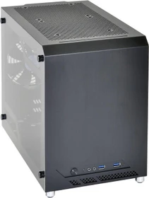 Lian Li PC-Q10WX schwarz, Acrylfenster, Mini-ITX