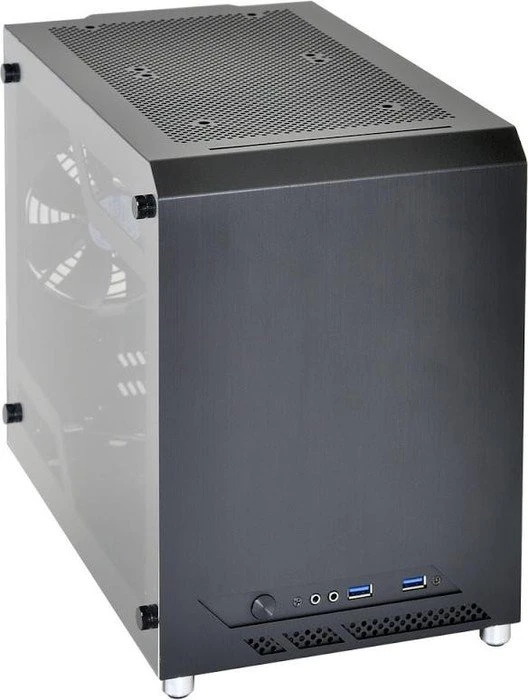 Lian Li PC-Q10WX schwarz, Acrylfenster, Mini-ITX