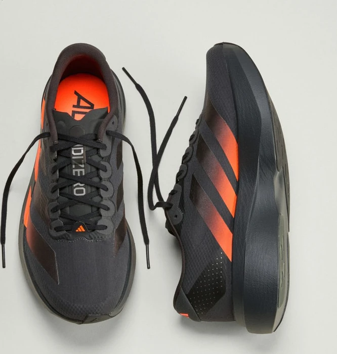 adidas Adizero Evo SL carbon/core black/lucid orange (Herren)